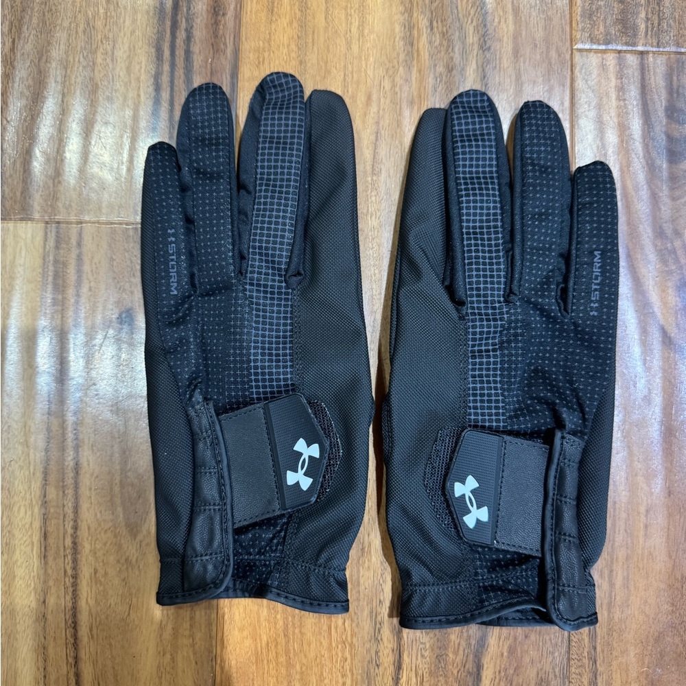 Under Armour Black Golf Gloves